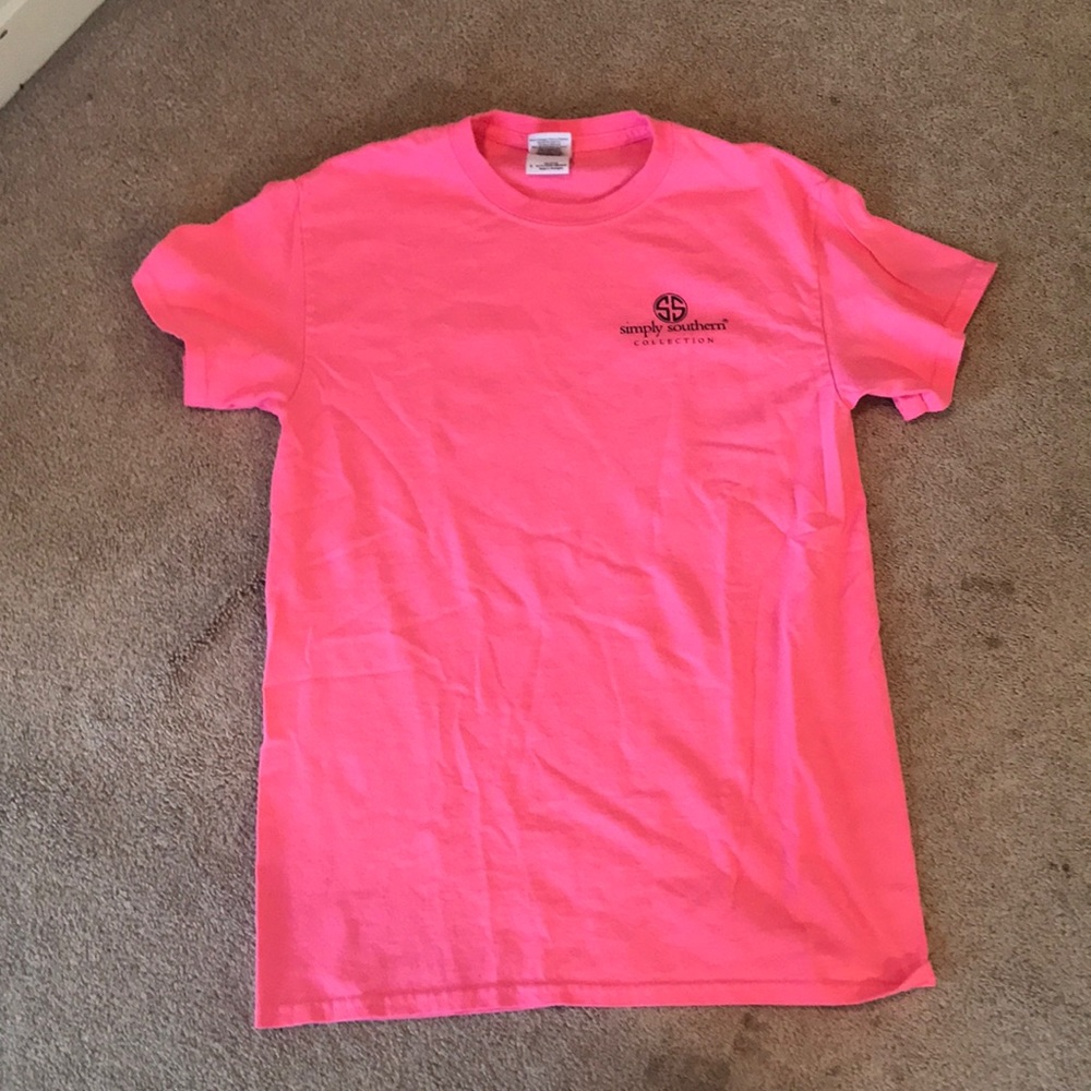 pink simply southern tee shirt